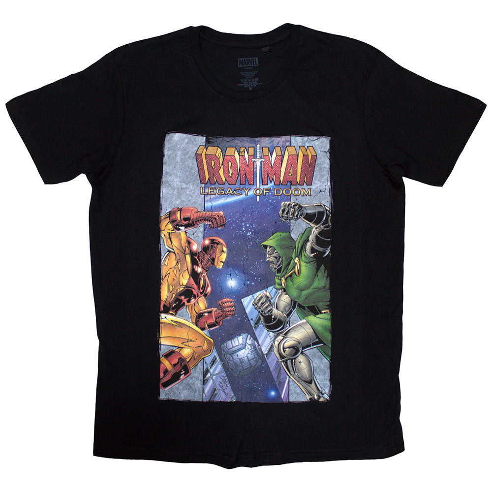 Marvel Comics Iron Man vs Dr Doom T-Shirt