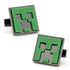 Minecraft Creeper Gunmetal Cufflinks