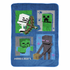 Minecraft Monster Hunters Icons 62" x 90" Throw Blanket