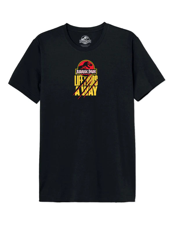 Jurassic Park Oversize Life Finds A Way T-Shirt