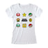 Nintendo Super Mario Items Fitted T-Shirt