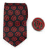 Daredevil Black Men's Tie and Embossed Logo Lapel Pin Gift Set