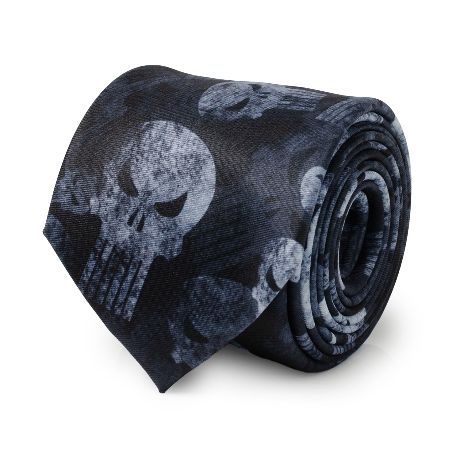 Punisher Dark Teal Men's Tie