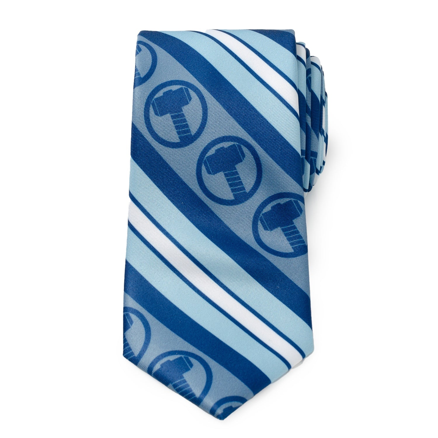 Thor Blue Striped Men's Tie