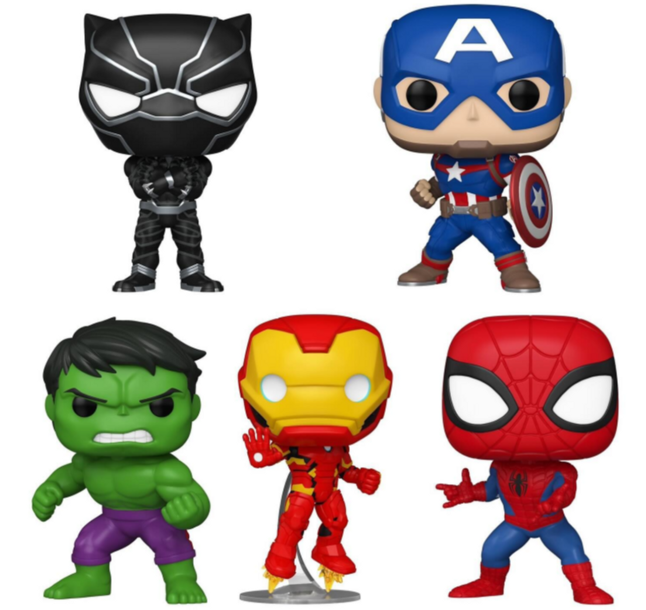 Pop! Complete Set 5 Marvel New Classics