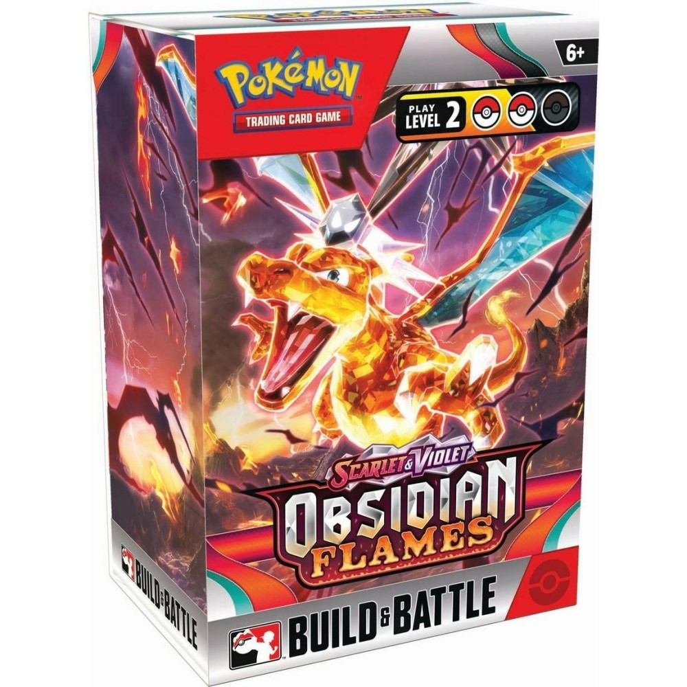 Pokemon Scarlet & Violet Obsidian Flames Build & Battle Kit