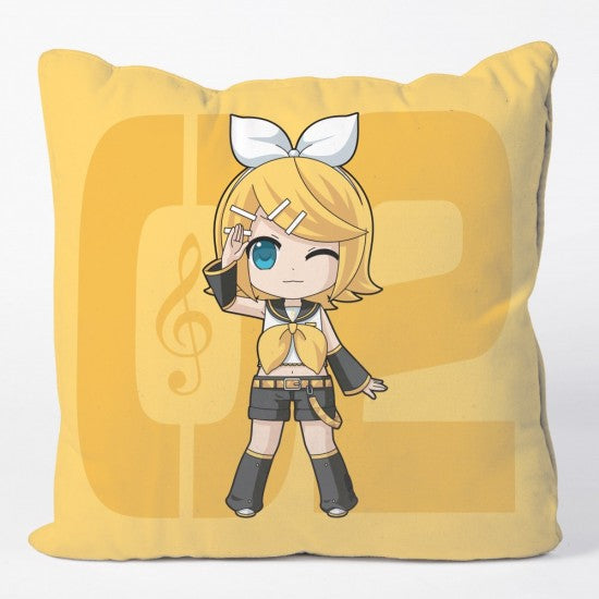 Hatsune Miku Kagamine Rin Cushion Cover