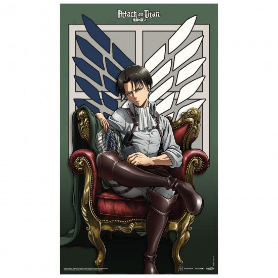 Attack On Titan Levi Fabric Poster 70cm x 120cm