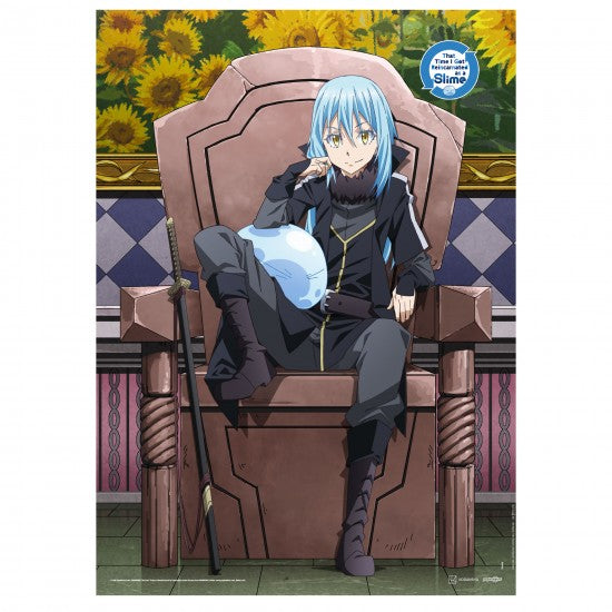 That Time I got Reincarnated as a Slime Fabric Poster Demon Lord Rimuru