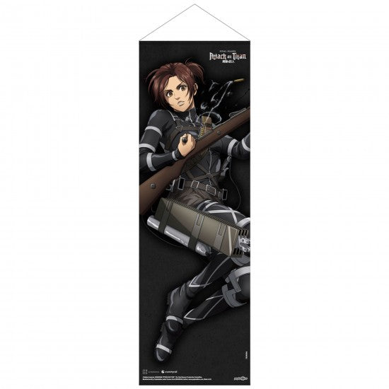 Attack on Titan Final Season Slim Fabric Wall Scroll Sasha Braus