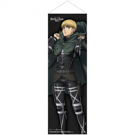 Attack on Titan Final Season Slim Fabric Wall Scroll Armin Arlelt