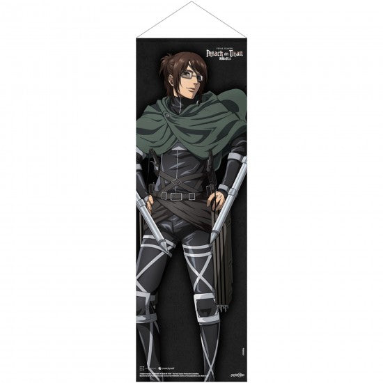 Attack on Titan Final Season Slim Fabric Wall Scroll Hange Zoë