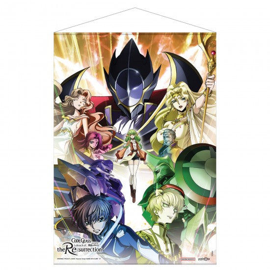 Code Geass Lelouch of the Re:surrection Fabric Wall Scroll Key Art Visual