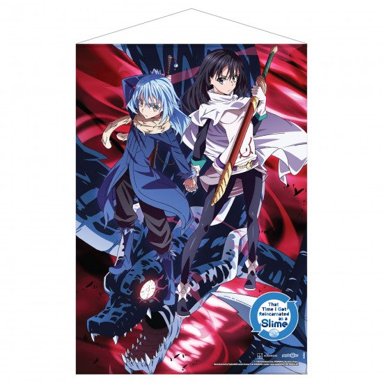 That Time I got Reincarnated as a Slime Ten-Sura Rimuru Shizue and Veldora The Storm Dragon Wall Scroll