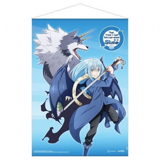 That Time I got Reincarnated as a Slime Ten-Sura Rimuru and Ranga Wall Scroll