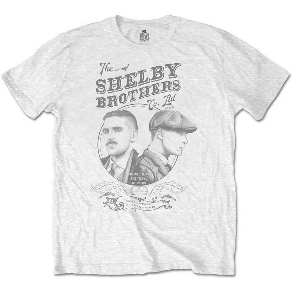 PEAKY BLINDERS SHELBY BROTHERS CIRCLE FACES T-SHIRT