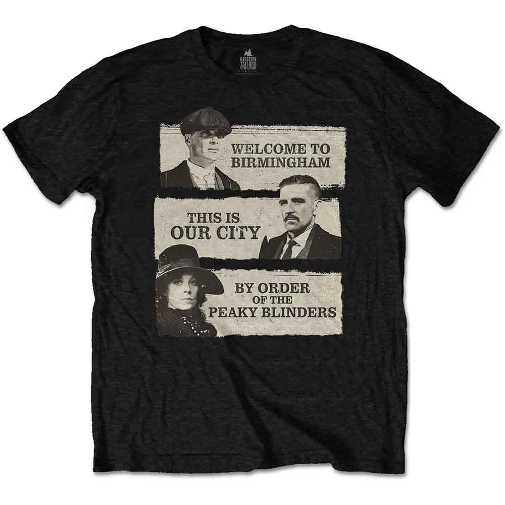 PEAKY BLINDERS THIS IS OUR CITY T-SHIRT