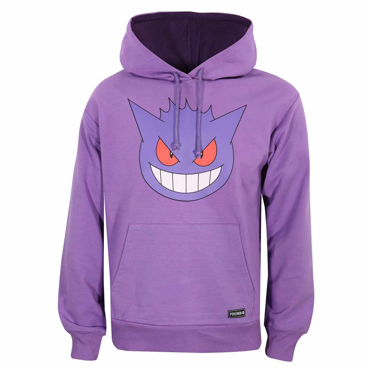 Pokemon Gengar Face Pullover Hoodie