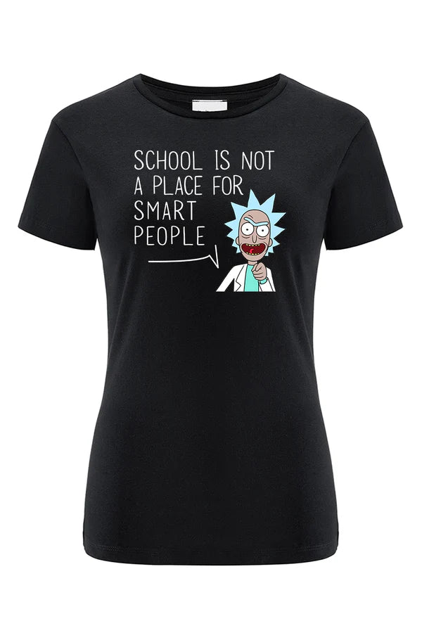 Rick and Morty Black T-shirt