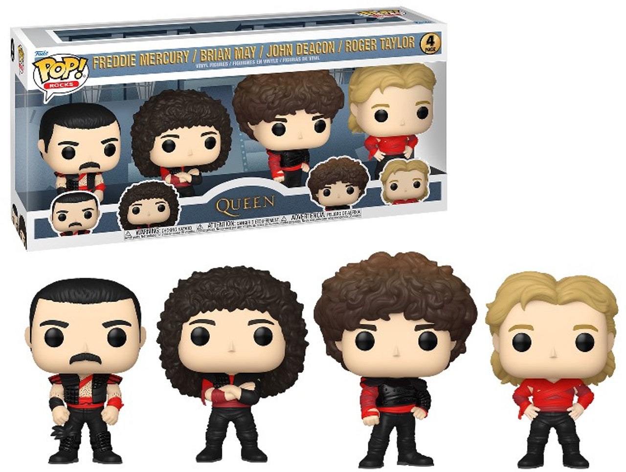 Pop! Rocks 4-Pack Radio Ga Ga Queen