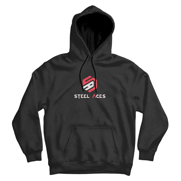 Steel Aces Logo Hoodie