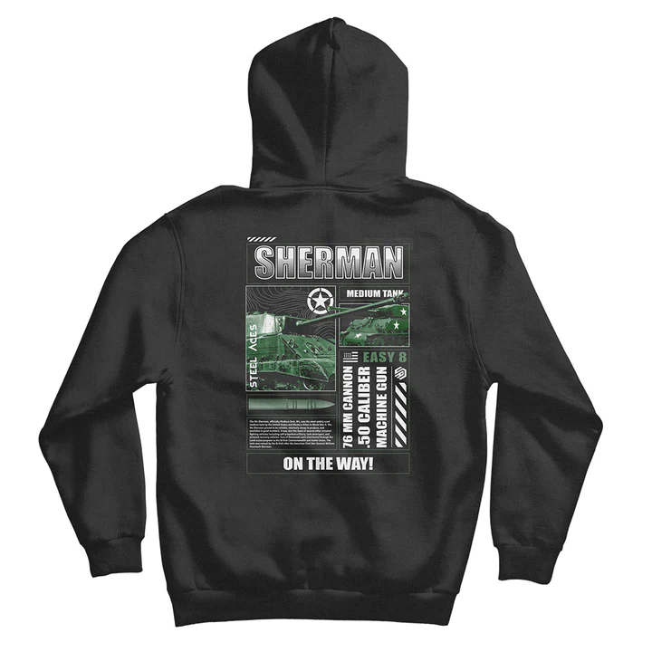 Steel Aces Sherman Hoodie