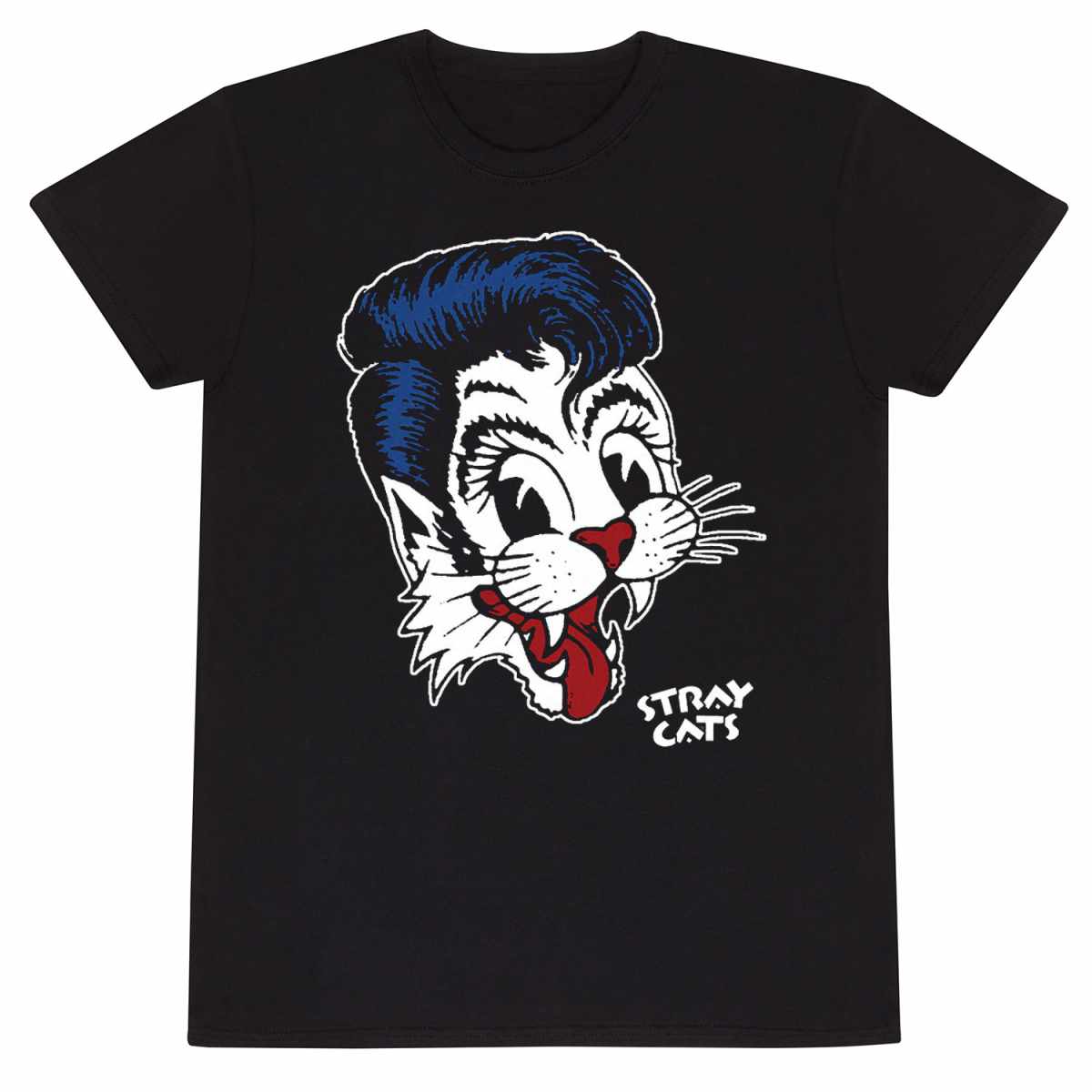 Stray Cats Big Blue T-Shirt