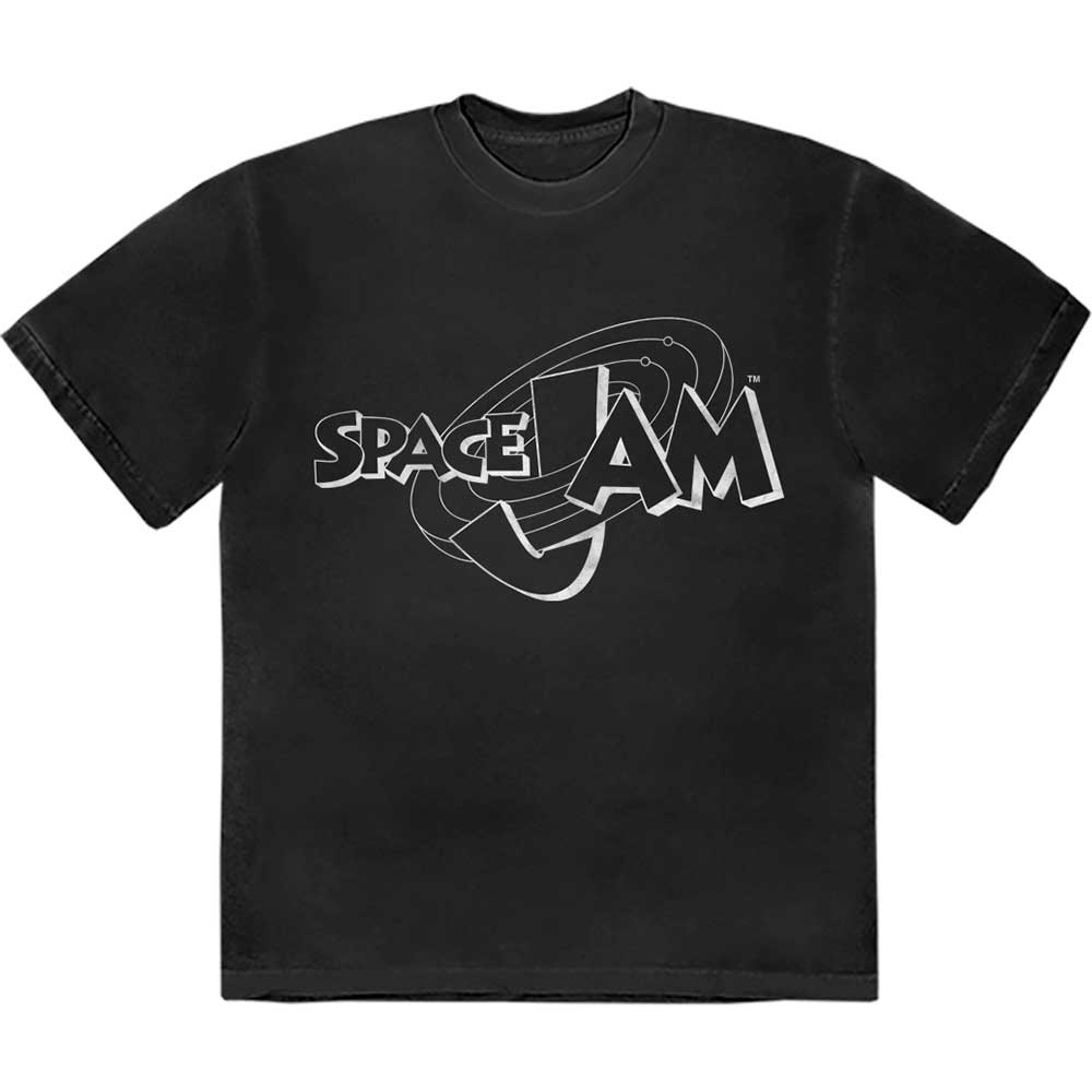 SPACE JAM RETRO B&W LOGO T-SHIRT