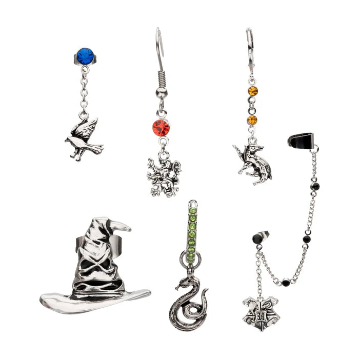 Harry Potter Mismatch 6-Piece Earring Set