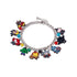 Marvel The Avengers Chibi Characters Enamel Charm Silver Chain Bracelet