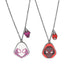 Marvel Miles Morales and Spider-Gwen Bestie Pendant Necklace Set