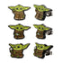 Star Wars The Mandalorian The Child Stud Earrings Set of 3