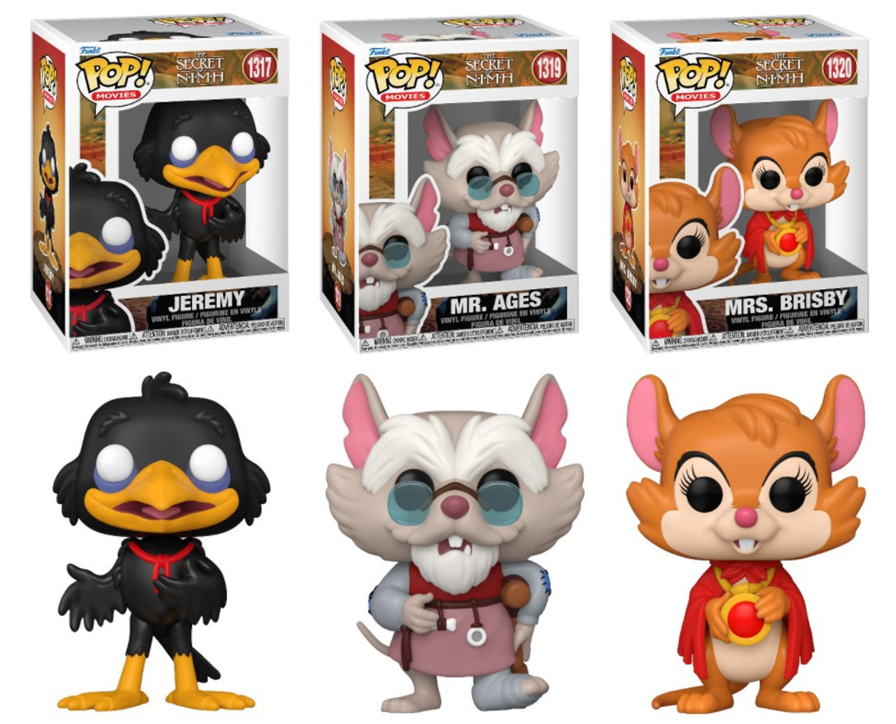 Pop! Movies Set 3 The Secret of Nimh