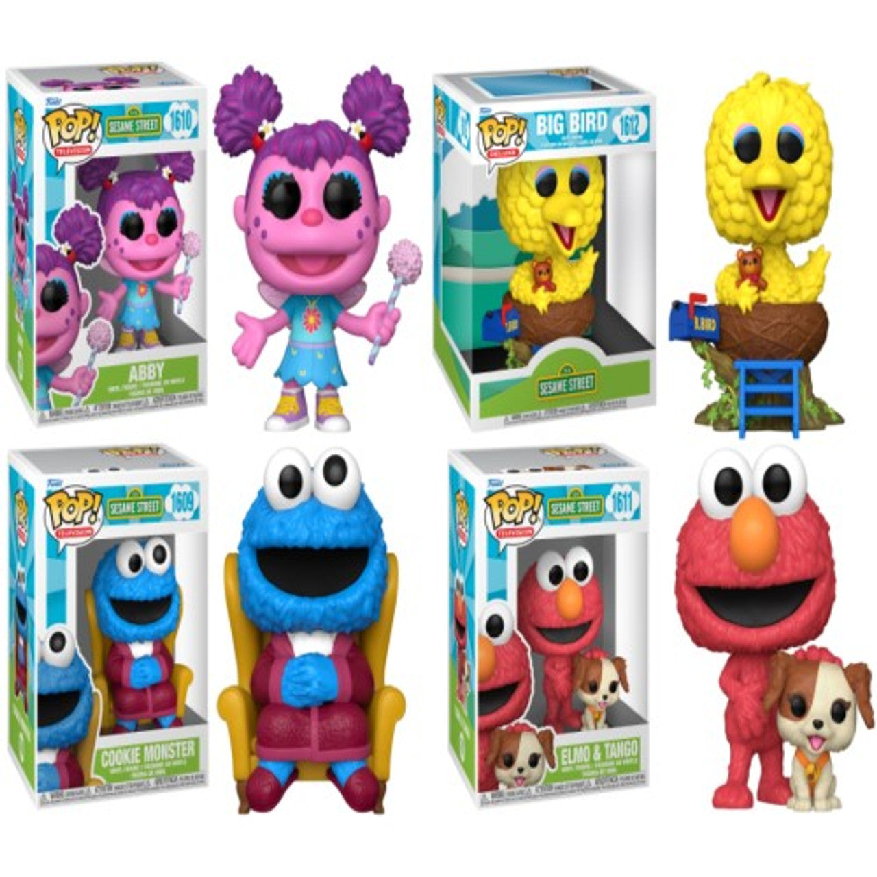 Pop! Complete Set 4 Sesame Street Series 3