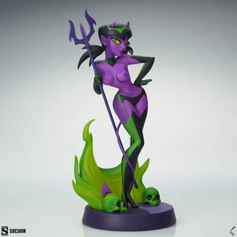 Sideshow Collectibles Original Artist Series Devil Girl Purple and Green Variant Statue