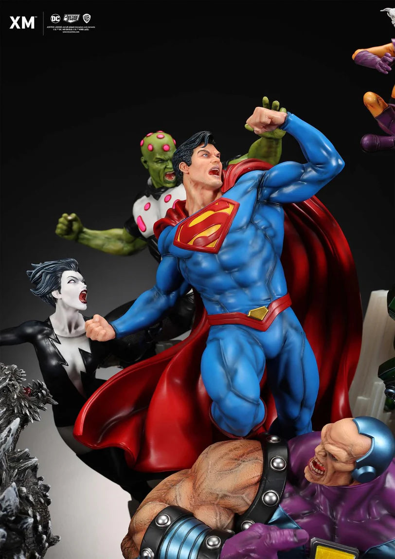 DC SUPERMAN JUSTICE BY DAVID FINCH 1:6 SCALE COLORED VERSION