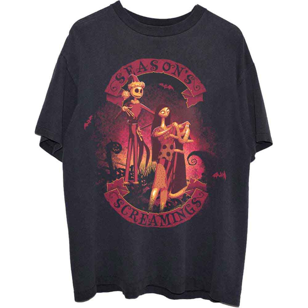 THE NIGHTMARE BEFORE CHRISTMAS SEASON'S SCREAMINGS T-SHIRT