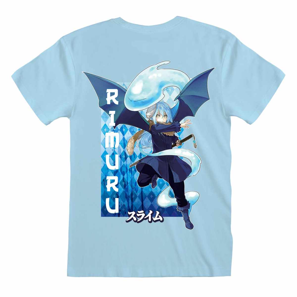 Slime Rimuru Back Print T-Shirt