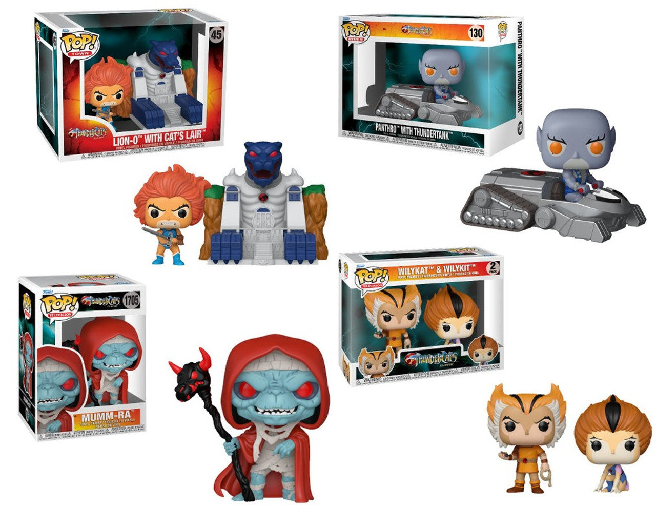 Pop! Complete Set 4 Thundercats