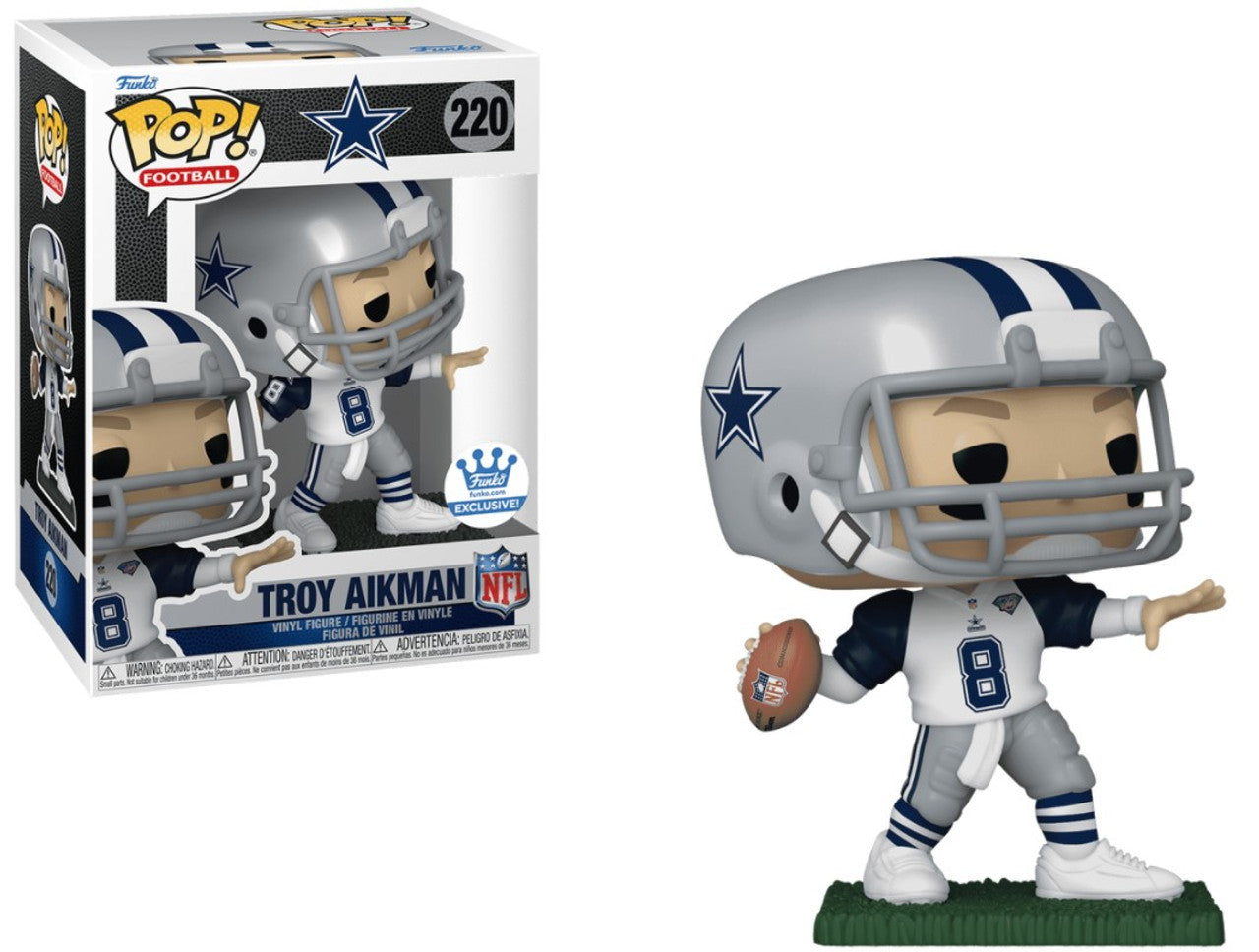 Pop! Legends Exclusive Troy Aikman Dallas Cowboys NFL