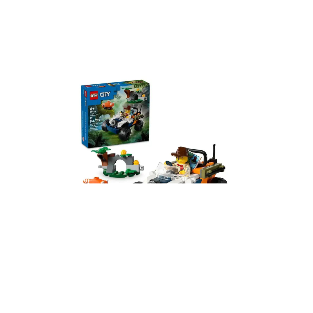 Lego City Jungle Explorer ATV Red Panda Mission