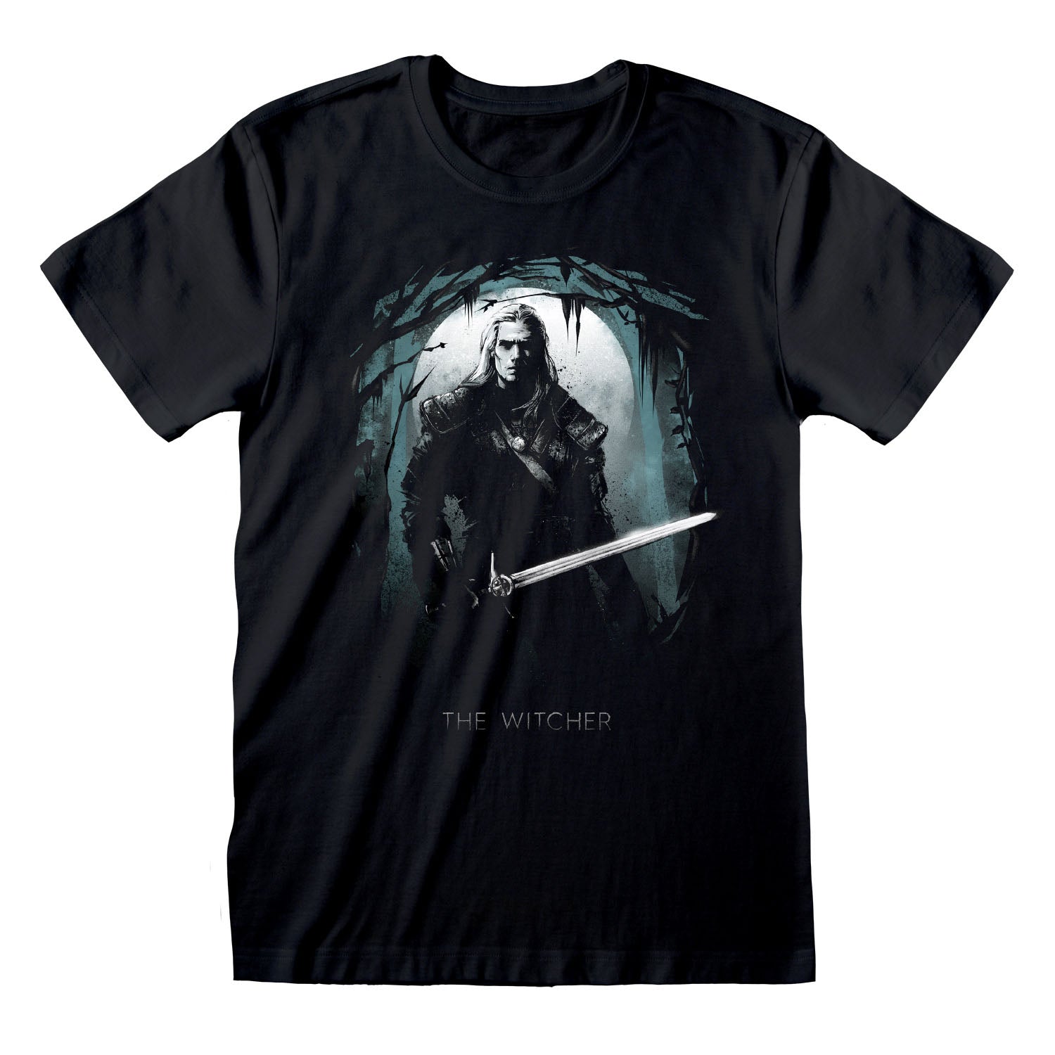 The Witcher Silhouette Moon T-Shirt