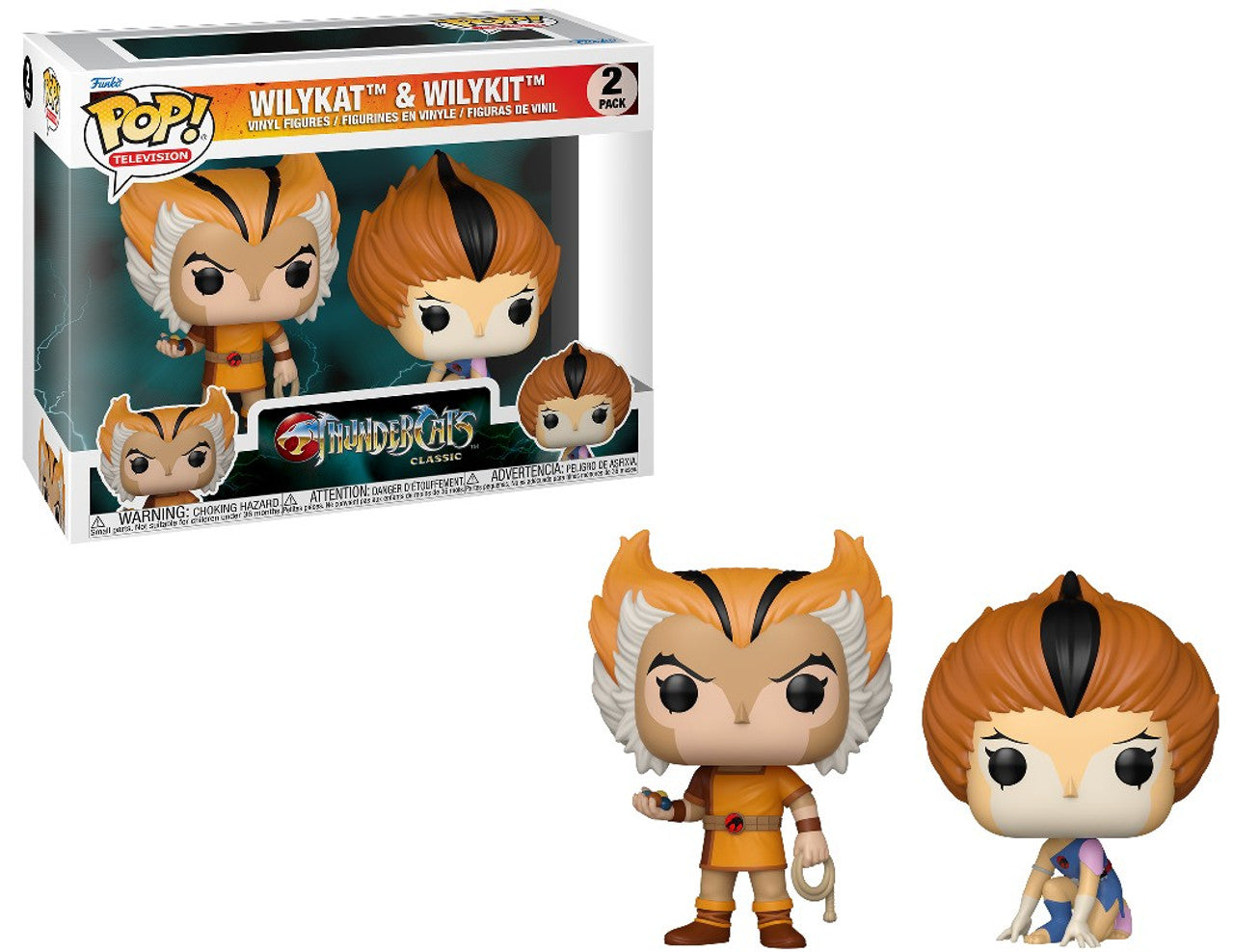 Pop! 2-Pack Wilykat & Wilykit Thundercats