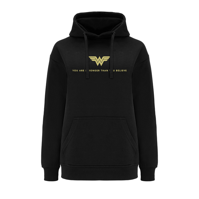 Wonder Woman DC Black Hoodie