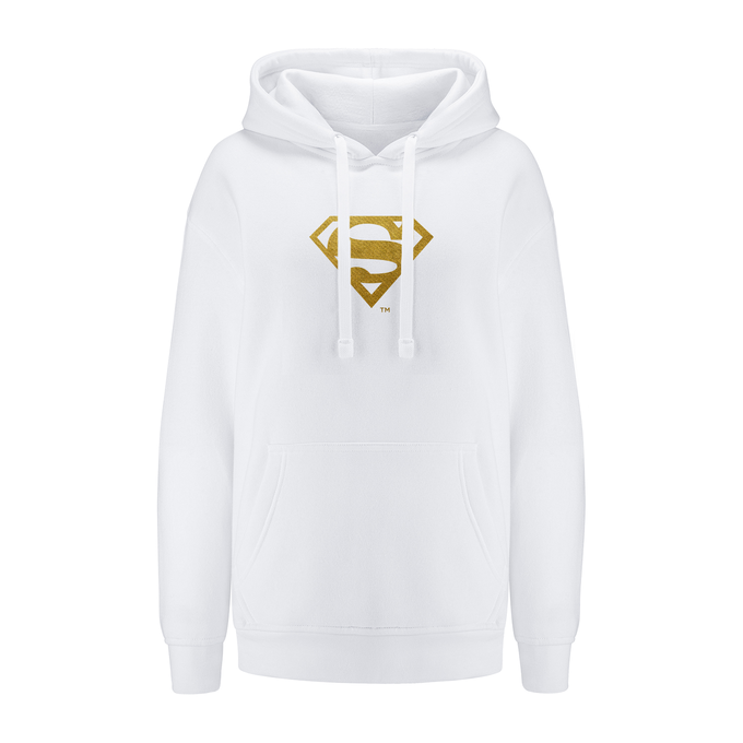 Superman DC White Hoodie