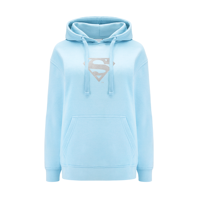 Superman DC Light Blue Hoodie