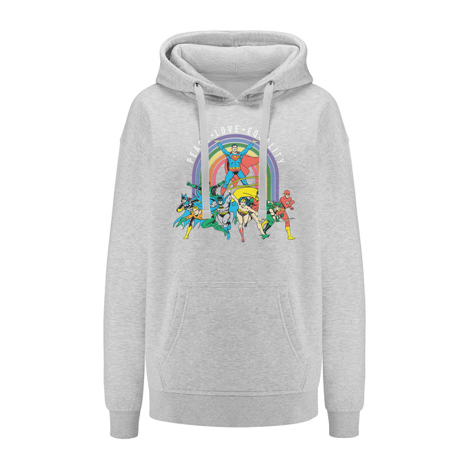 Justice League DC Gray Hoodie