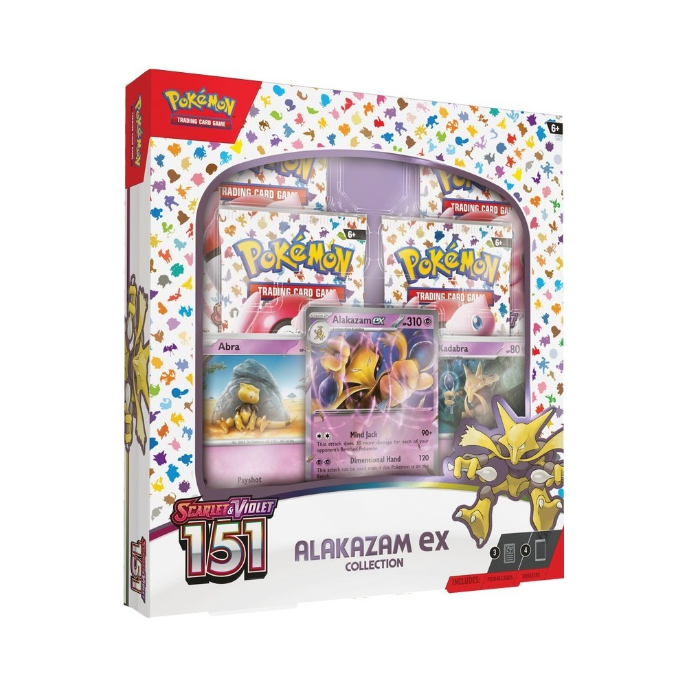 Pokemon Scarlet & Violet 151 Alakazam EX Collection Box