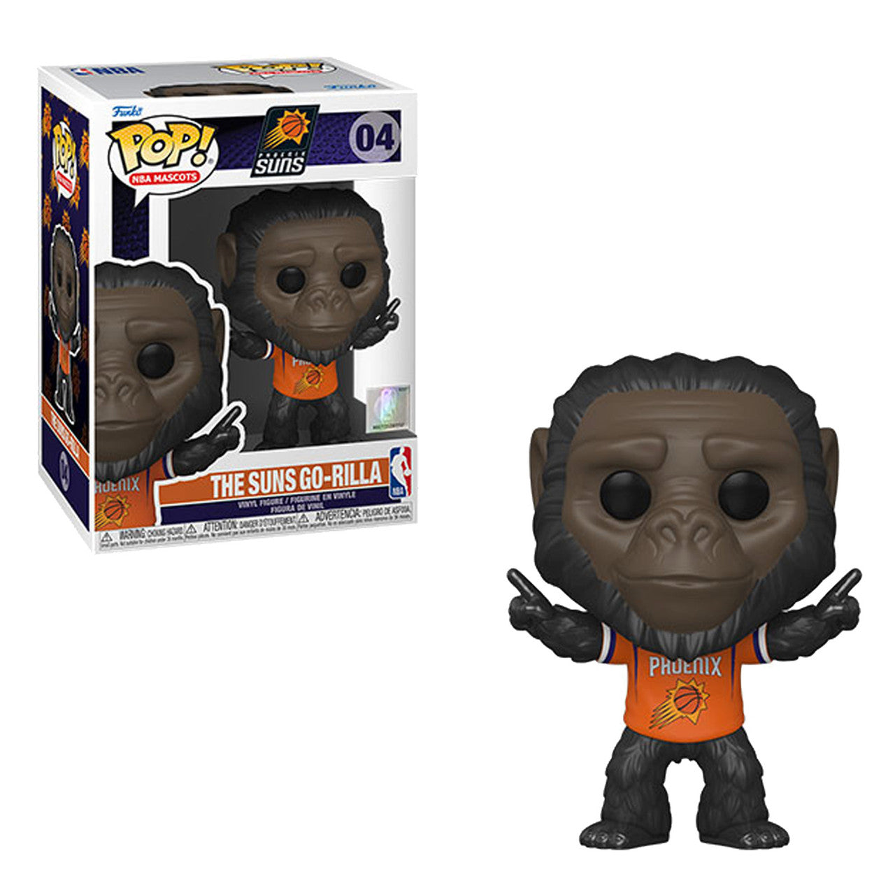 Pop! NBA Mascots Go-Rilla the Gorilla Phoenix Suns