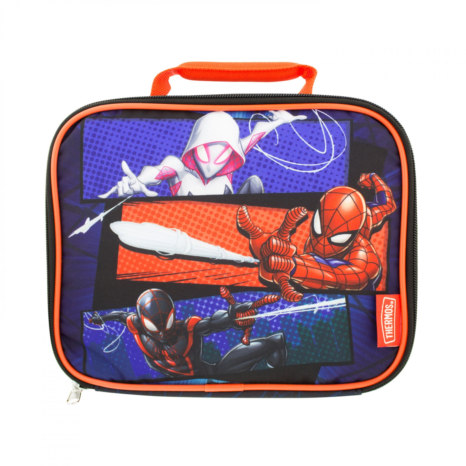 Spider-Man Into The Spider-Verse Triptych Thermos Insulated Lunch Box